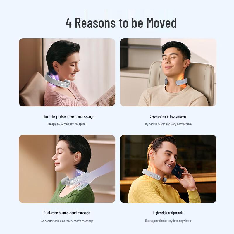 SKG G1 Series 3 Luxury Cervical Neck Massager