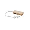 MidOcean Hubbam Bamboo USB Hub