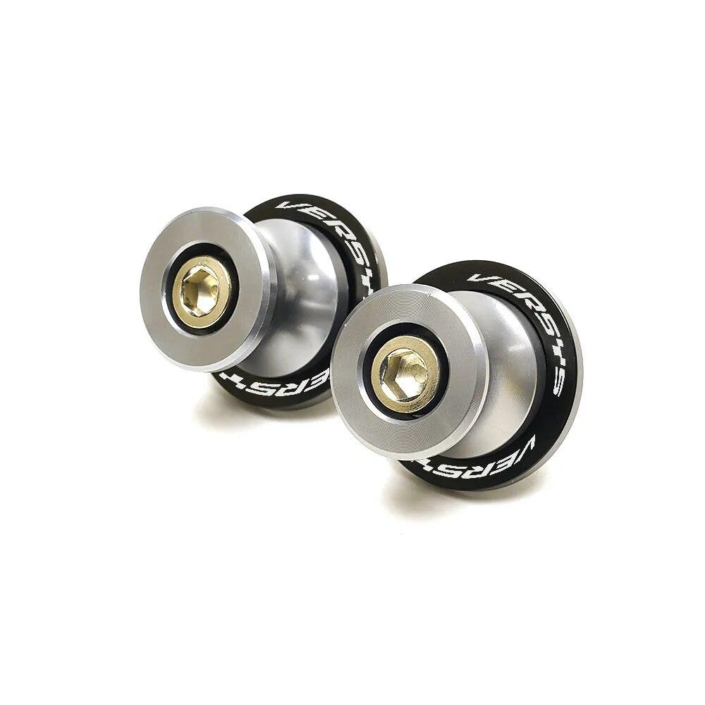 8MM Motorcycle High Quality CNC Swingarm Spool Sliders For Kawasaki Versys 650 1000 X300 2008 -
