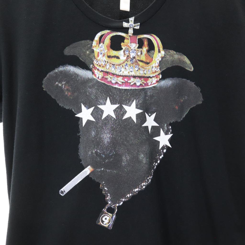 Glamb Made In Japan Short Sleeve T-shirt Black Women Used