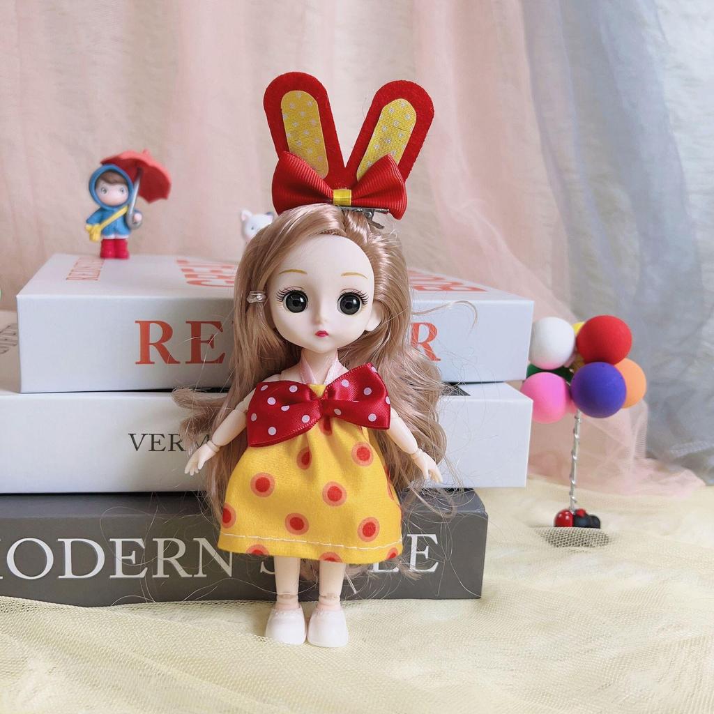 Princess Doll Mini Set - 17cm Toy for Girls, Perfect Birthday Gift