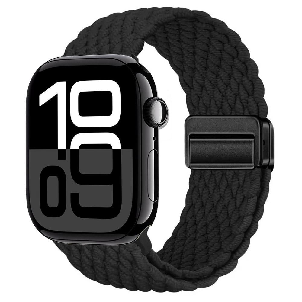 Nylon Strap for Apple Watch 10 46mm 42mm/Ultra 2 49mm 9 8 7 Breathable Watchband iwatch Series 6 5 4 SE 44mm 40mm 45mm 41mm Band