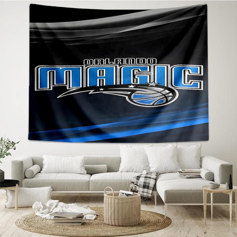 Basketball Orlando Logo Quick-Dry Tapestry Hanging for Bedroom,Livingroom, Playroom,Decor Art Room Wall Tapestry Holiday and Birthday Gifts