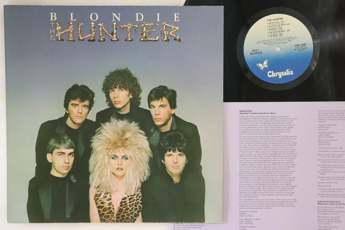 

LP Record BLONDIE Hunter CHR1384 CHRYSALIS 1982 US Rock Used
