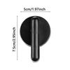 Bathroom Partition Public Toilet Handle Door Lock Indicator Lock Black