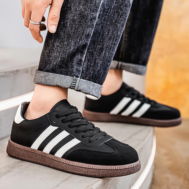 Pantofi pentru bărbați Pantofi casual de modă Pantofi vulcanizați Pantofi pentru plimbare în aer liber pentru femei Pantofi clasici confortabili pentru femei Negru Alb