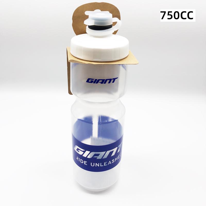 GIANT 600ml/750ml Bicycle Bottle MTB Road Bike Water Bottle Outdoor Sports PP Bottles Portable Large Capacity Drink Cycling Cup 1