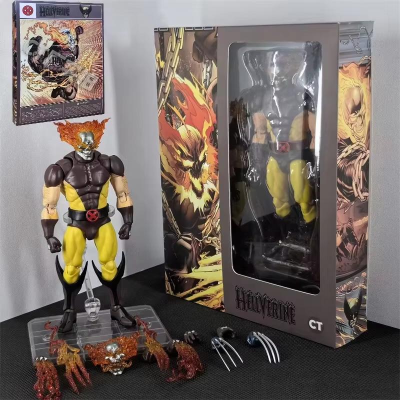 

2025 Новые Ct Игрушки Кукла Хэлверин Росомаха Mafex 096 138 Люди Икс Аниме Фигурка Действия Статуэтка Модель Игрушки Подарки CT Factory
