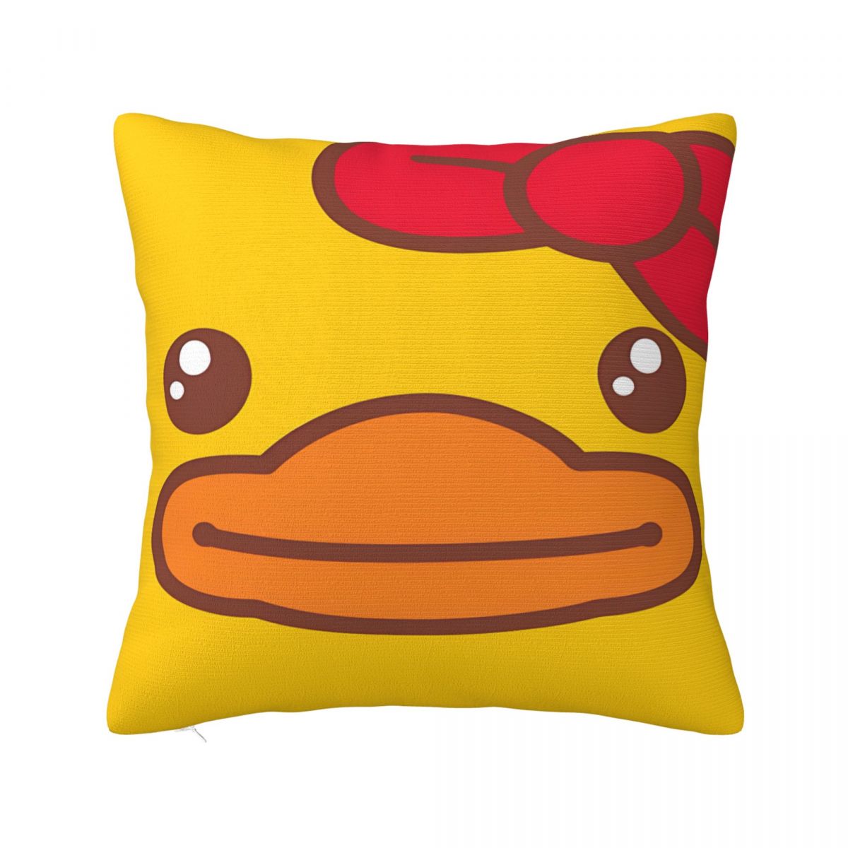 

Yellow Cartoon Ducks Pillow Cover Cute Funny Pillow Case Soft Pattern Cushion Cover Pillowcases For Office Car Home Decorative 30cmx30cm
