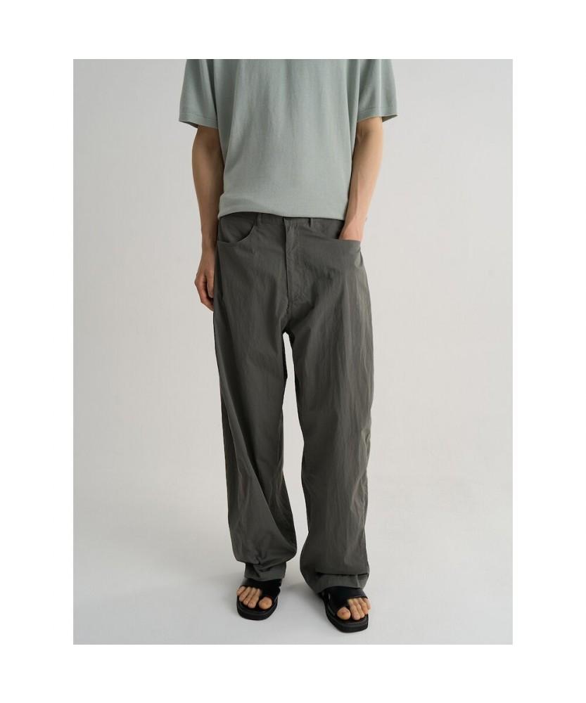 8SECONDS Lightweight Crispy Cotton Curved Fit Pants Khaki