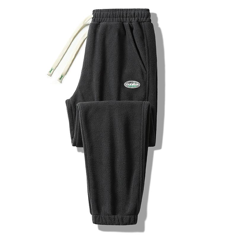 Polar Fleece Sweatpants Plus Βελούδινο χοντρό casual παντελόνι Loose αθλητικό ανδρικό παντελόνι μεγάλου μεγέθους