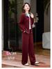 2025 Trendy Autumn Cardigan Sweatshirt Set for Stylish Middle-aged & Elderly Women - Versatile Two-piece Outfit
