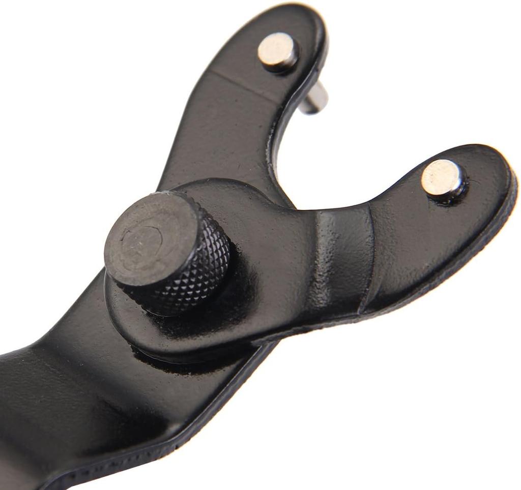 High Carbon Steel Adjustable Wrench for Angle Grinder, Universal Adjustable Wrench for Grinding Machine, Red Color