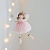 Creative Christmas Angel Fairy Doll Tree Ornament with Sequin Wings