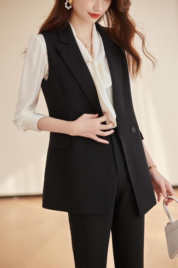 Ceremony Formal Office Recruitment Job Business [KOSIKINI] Women's Suit, Pantsuit, Jacket, Suit, Suit, Casual, Ladies' Set, Suit, Interview,