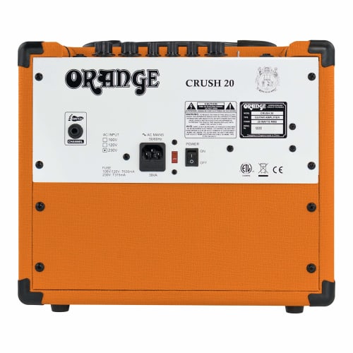 ORANGE Crush 20W Guitar Amp 1 x 8" Combo Guitar Amplifier CRUSH 20 Orange