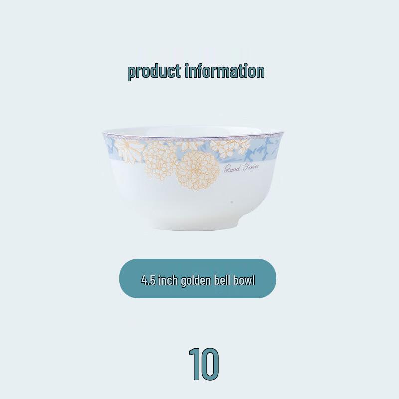 Nordic Style Ceramic Rice Bowls Set