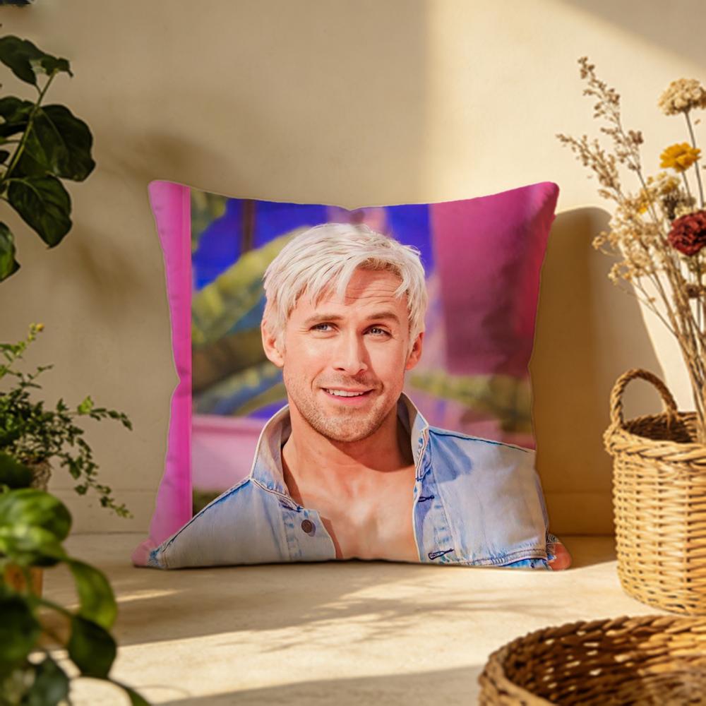 Trendy RRyan Goslinging Cushion Cover Versatile DoubleSided Pillow Case Fit for Sofa Bed Car Daily Decor