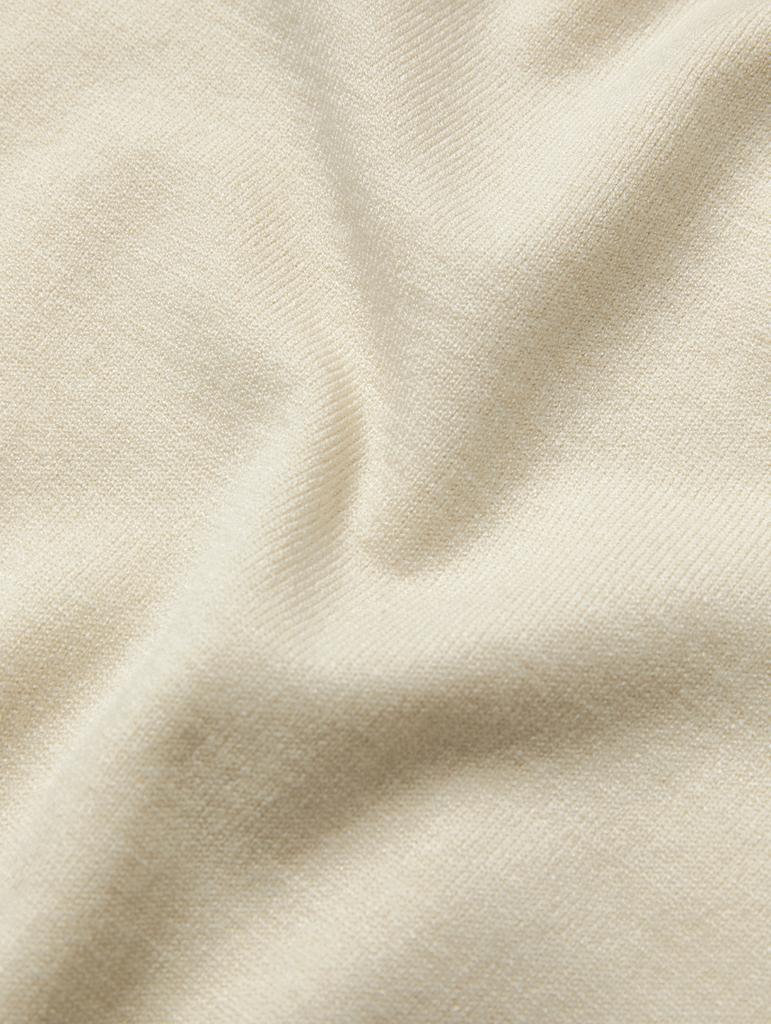 Le Mad Saddle Collar Knit - Light Beige