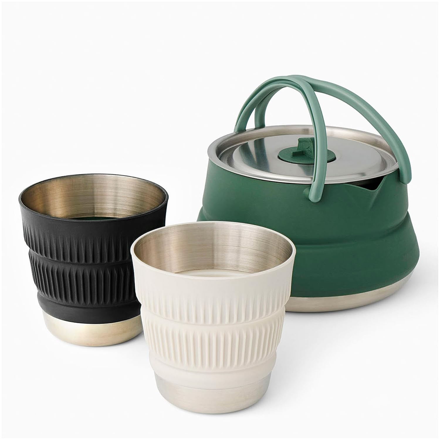 

SEA TO SUMMIT Detour Набор для приготовления из нержавеющей стали, 2 предмета зелёный