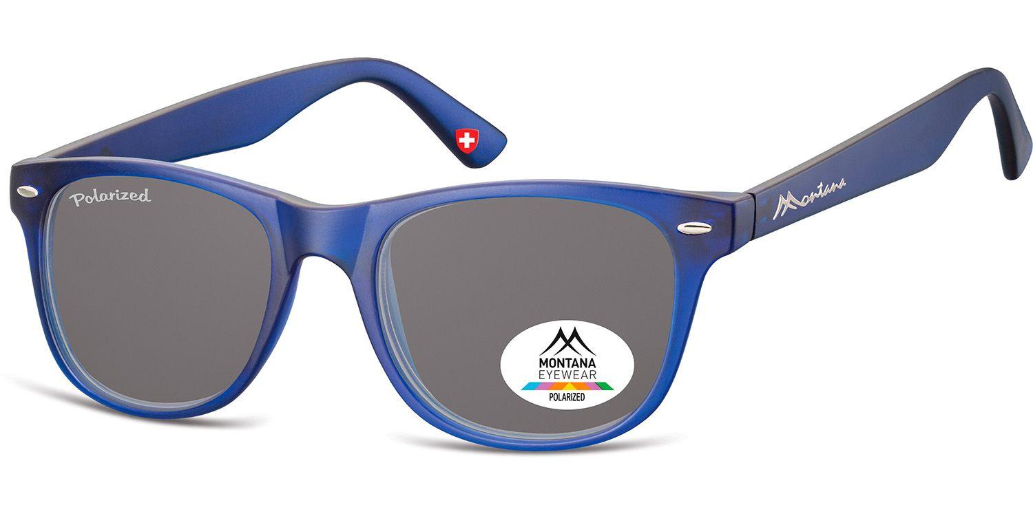 

Montana Поляризаційні сонцезахисні окуляри Navy Blue Wayfarer MP10D