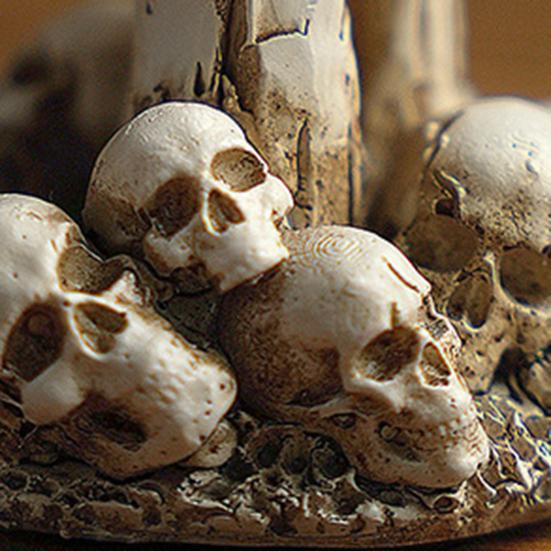 Halloween Ghost Hand Candle Holder Spooky Skeleton Hand Candle Stand Scented Tealight Candle