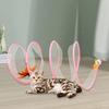 Cat Tunnel Portable Kitten Tube Interactive Training Toy Foldable Indoor