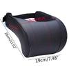 2x Car Neck Pillow Pu Leather Auto Headrest Pillows Car Neck Rest Seat Headrest