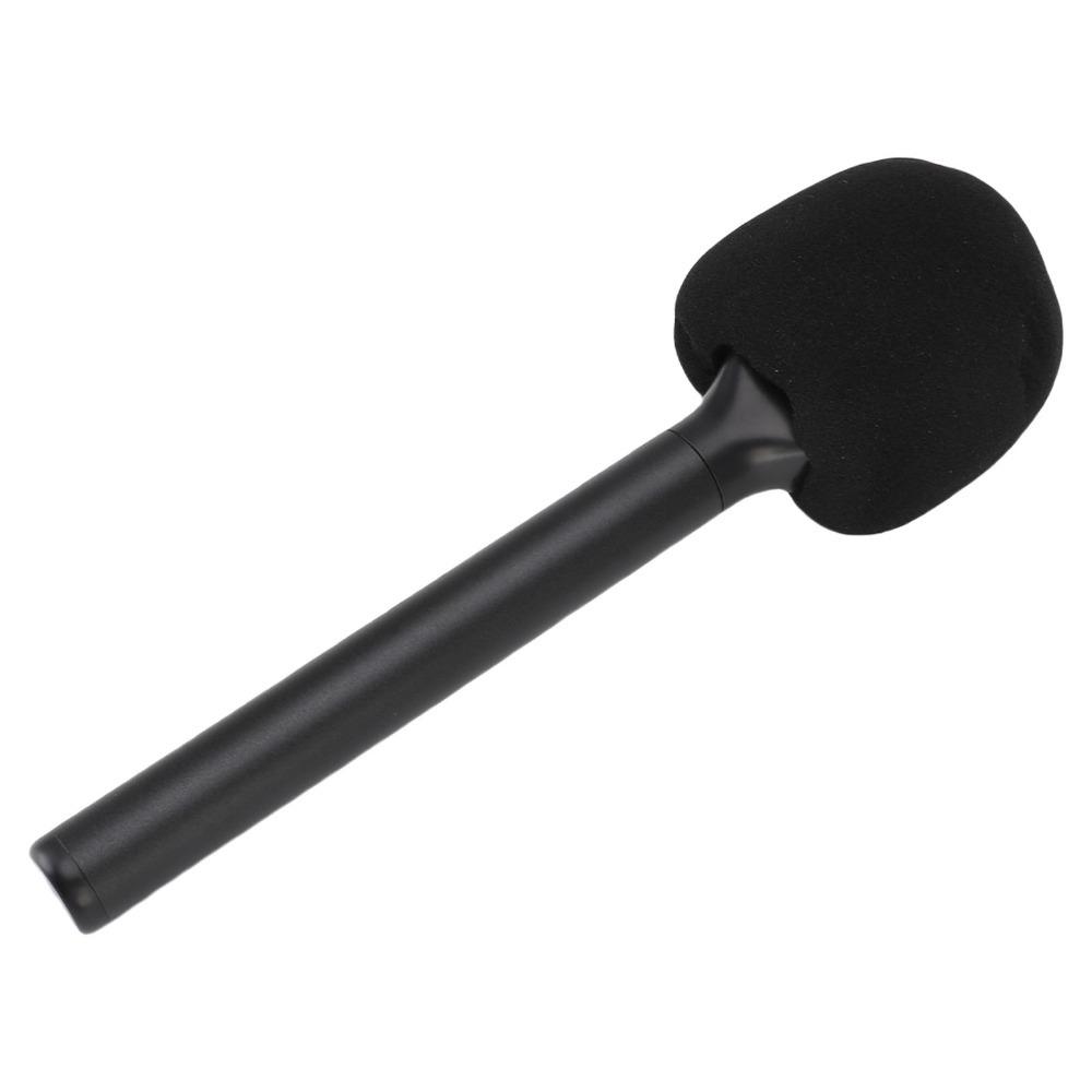 With Foam Windscreen Wireless Microphone Handheld Stick for MIC 1 2 Video Reporting