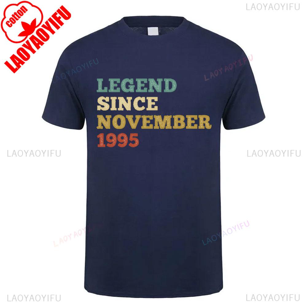 1995 The Year Vintage Cotton T Shirt Retro 90s Style Summer Short Sleeve Relaxed Fit Unisex Round Neck Tee Breathable Tops