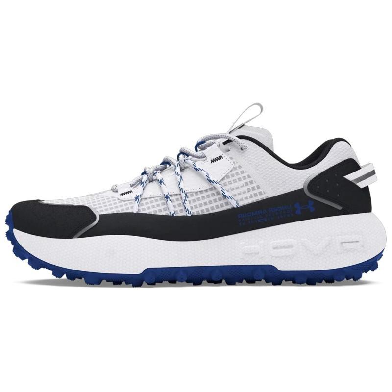 

Under Armour Breathable Low-Top Casual Shoes Unisex White Black Sneakers 3027212-103 42