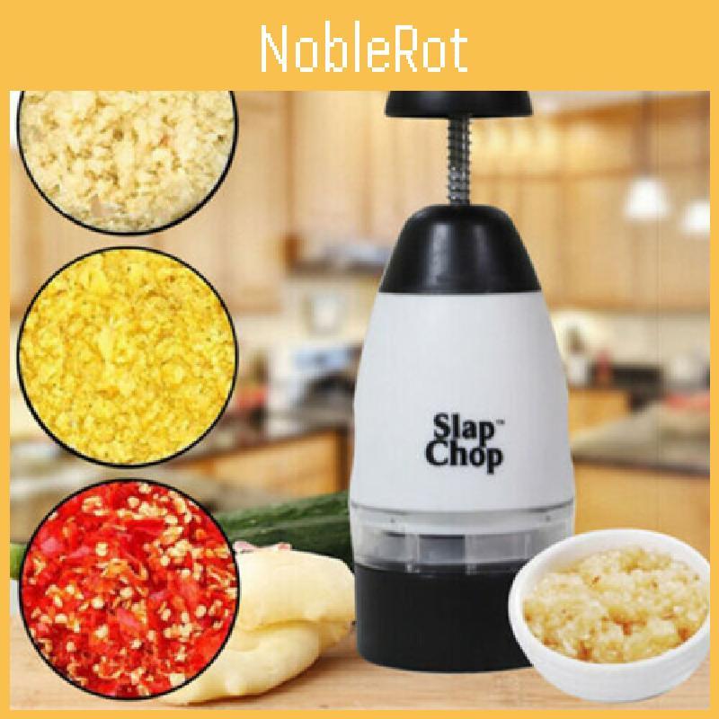 Versatile Slap Chop Onion And Garlic Cutter Kitchen Tool With Single Cup Convenience