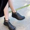 New Retro Handmade Shallow Mouth Splicing Women's Shoes Fashion Single Shoes New Casual Versatile Comfortable Platform Small Leather Shoes