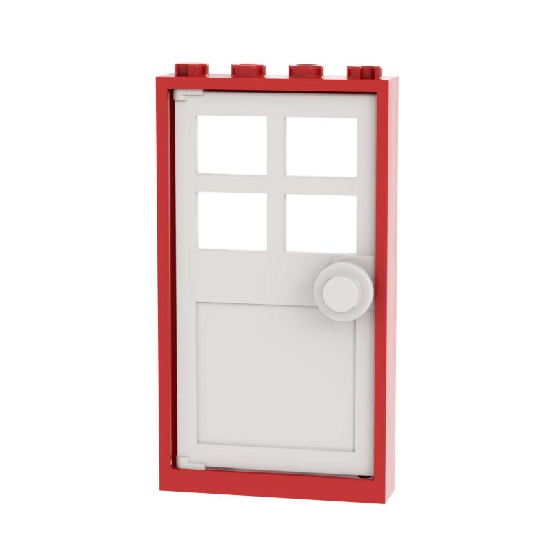 Tür Fenster Bausteine Kompatibel Große Marke Kinderspielzeug 60596 60623 6141 Frühes Lernen MOC Bildung Geschenke