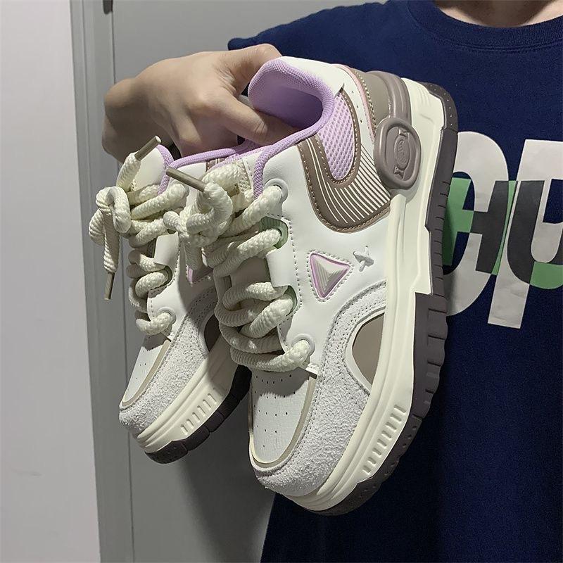 2024 New Sports Breathable, Wear Resistant and Shock Absorbing Women's Sports Shoes Men's Basketball Shoes Couple Casual Shoes