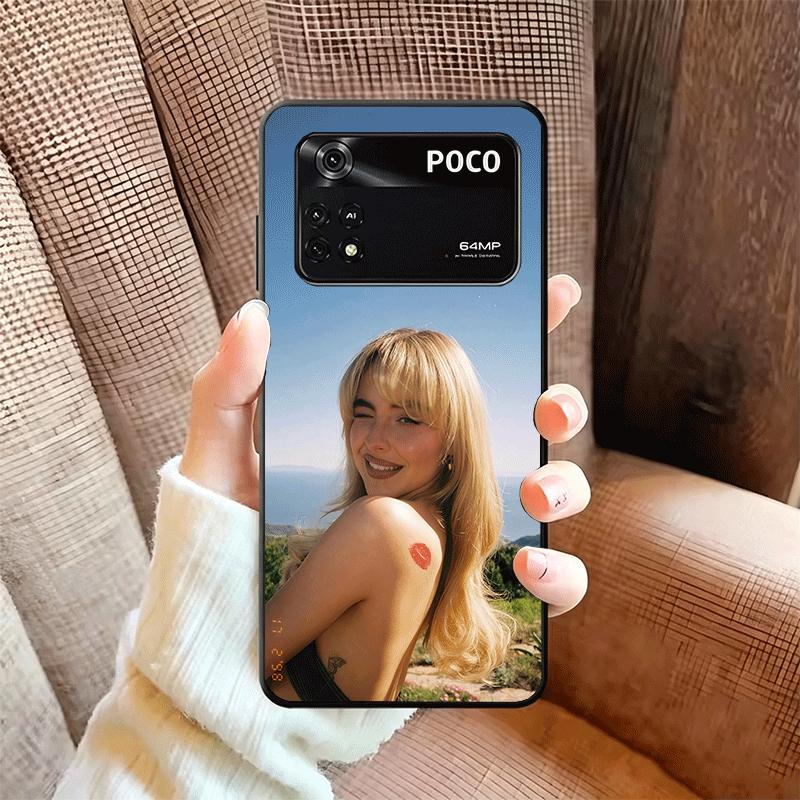 CR66 S-Sabrina C-Carpenter Soft Phone Case for Xiaomi Poco X5 X6 X7 X8 Pro Max X3 F7 F8 Ultra M8 M7 M6 M5 Redmi 15 15C 14C 13C 1