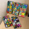 Fashion Monster Graffiti Case For Samsung Galaxy Case S25 S23 S22 S21 S30 S20 S10 Ultra Plus FE TPU Soft Cover