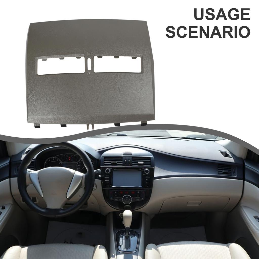 Instrument Panel 35*27*8 ABS Dashboard Cover Full Coverage Protection Hassle-Free Installation Premium ABS Material