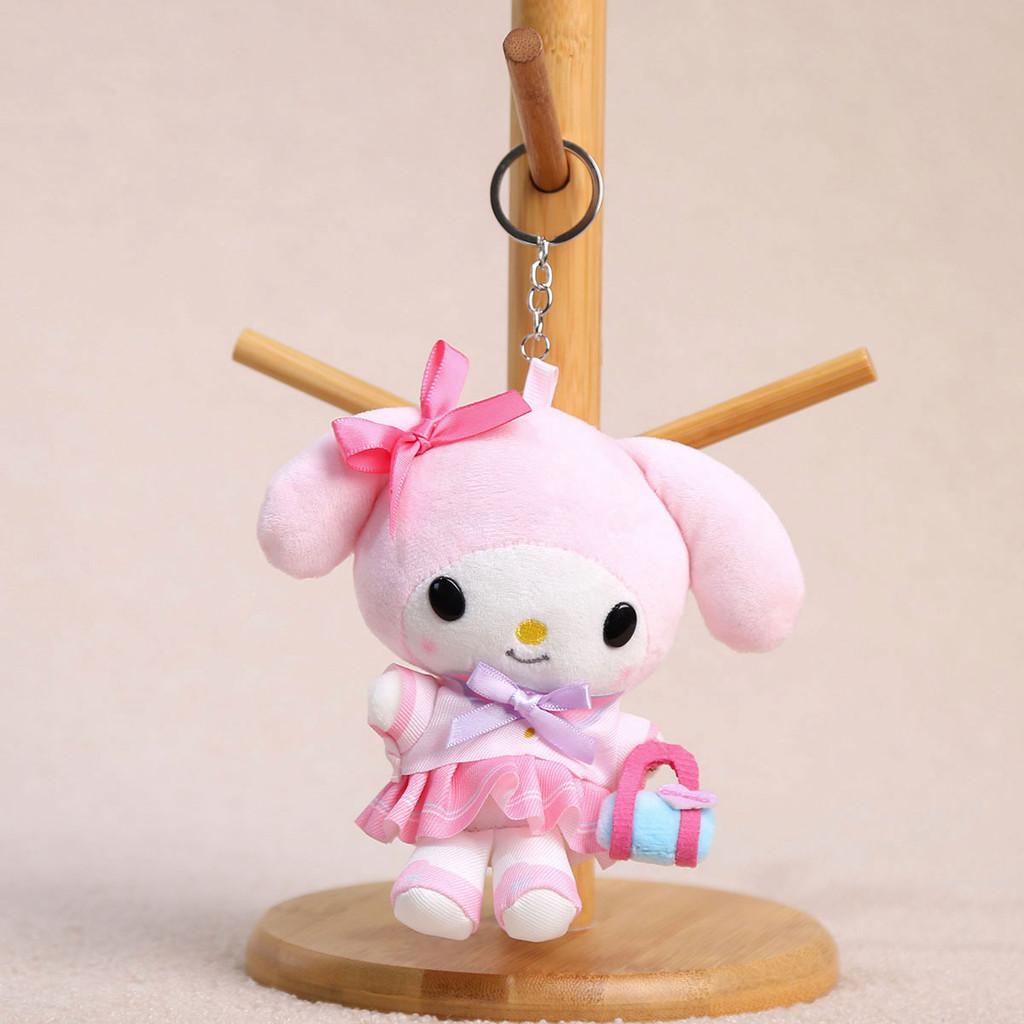 Cinnamoroll Kuromi Hello Kitty Melody Plush Keychain With Durable Material For Collectors And Fans