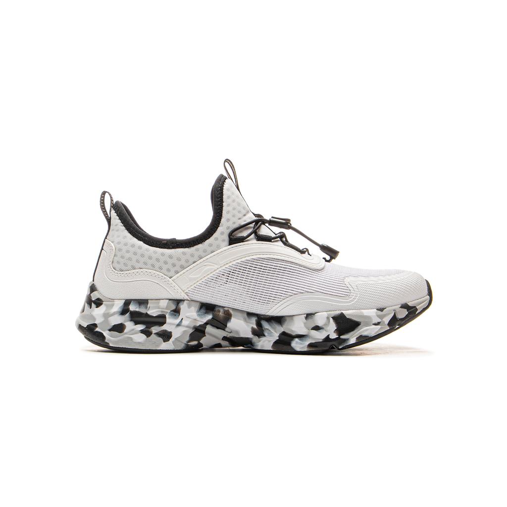 Li Ning Kids Outdoor Versatile Low-Top Casual Shoes Kids sneaker Standard-White YKCV088-5