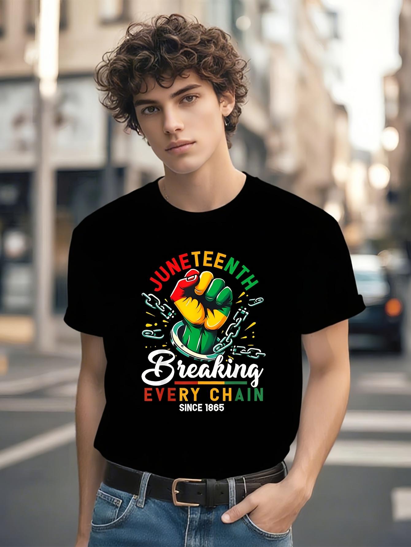 Juneteenth T-shirt  African American Freedom Novelty T-shirt S