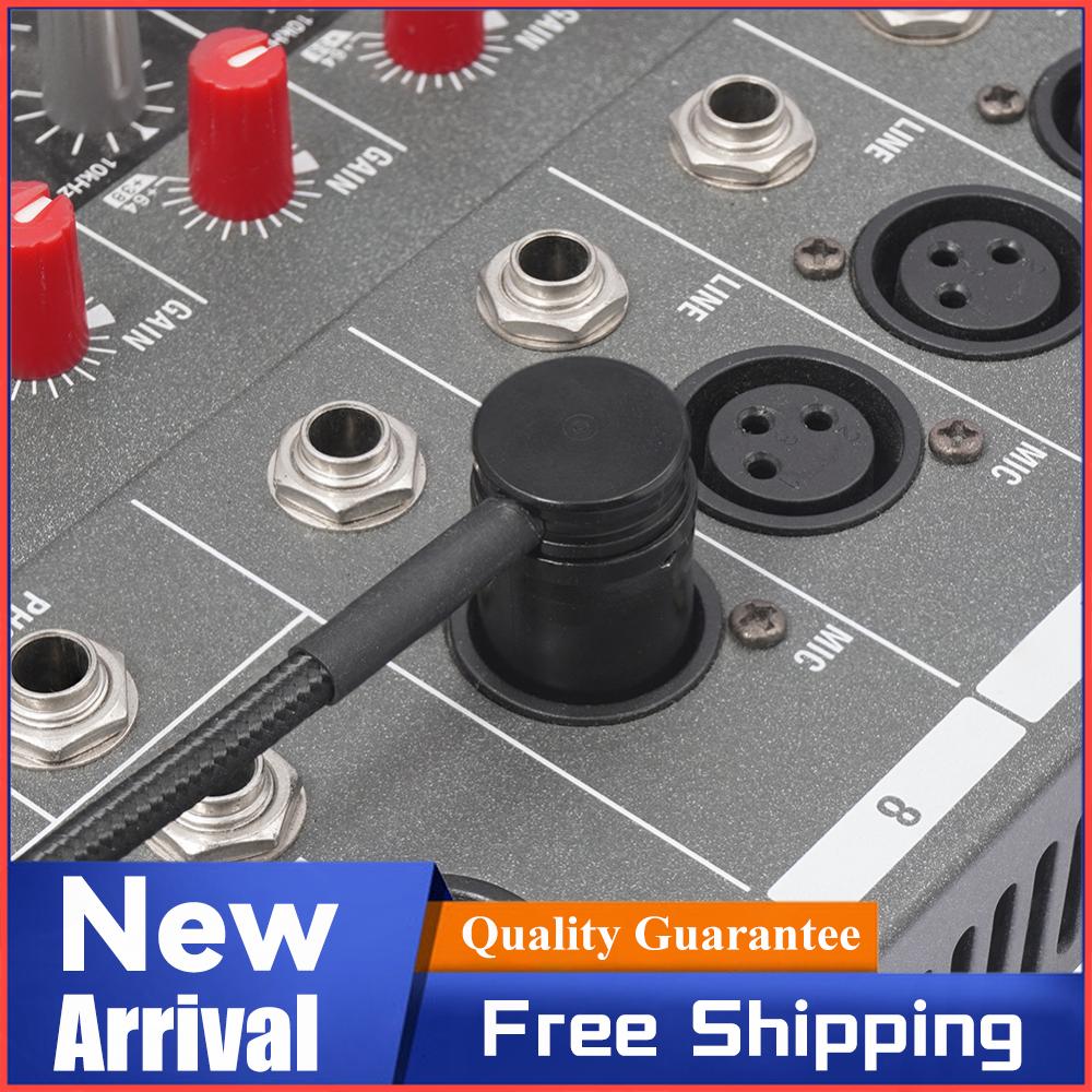 Samec/Samice Kompaktní XLR Mikrofonní Pájecí Adaptér s Klíčem Profesionální XLR Adaptér 90 Stupňů Pravý Úhel pro Zesilovač