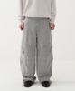 KNOUUN Washed Biker Cargo Pants (Gray)