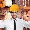 Set 1 Pezzo Cappello Guanti Occhiali Giallo Personaggio Cartone Animato Accessori Cosplay Taglia Unica Occhiali Steampunk Costume di Halloween