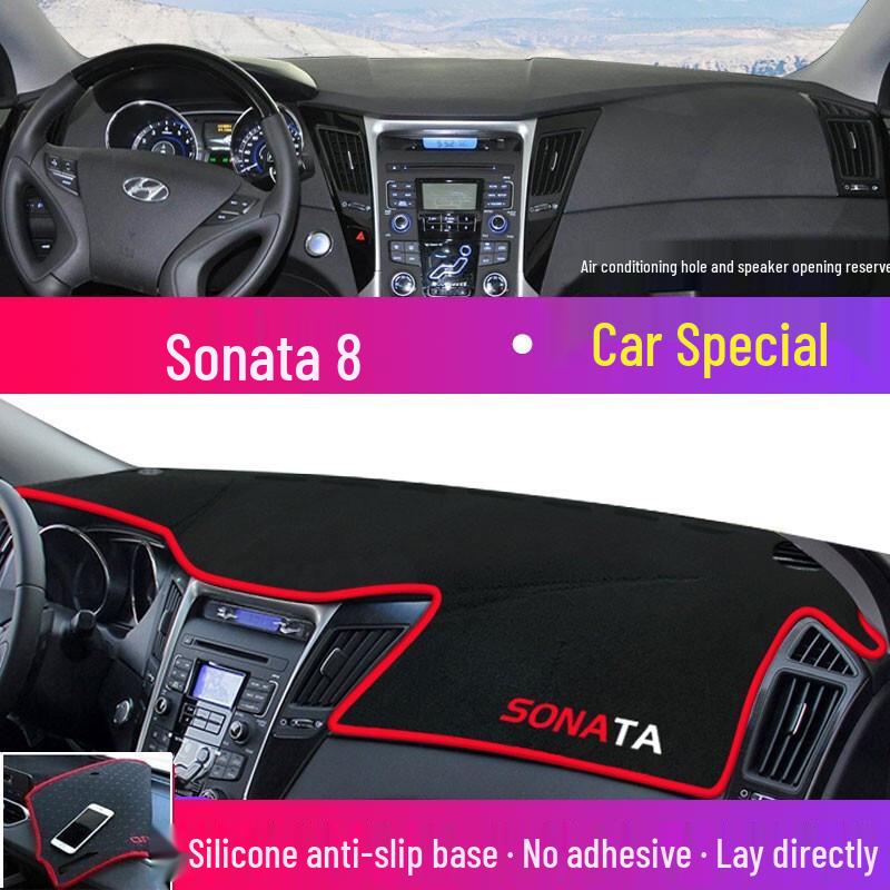 TapisPare-Soleil Anti-Reflets pour Tableau de Bord Hyundai Sonata & Yue Dong
