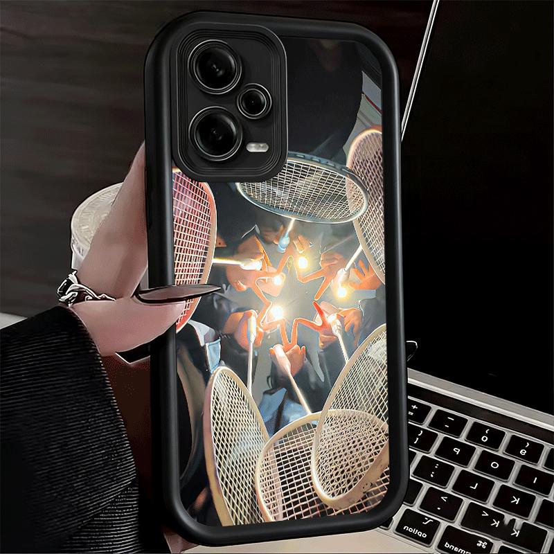 Phone Case for Xiaomi Redmi Note 15 14 13 Pro Plus Badminton Sport Shell 12S 11 11S 11T 5G 14S Soft Silicone Funda