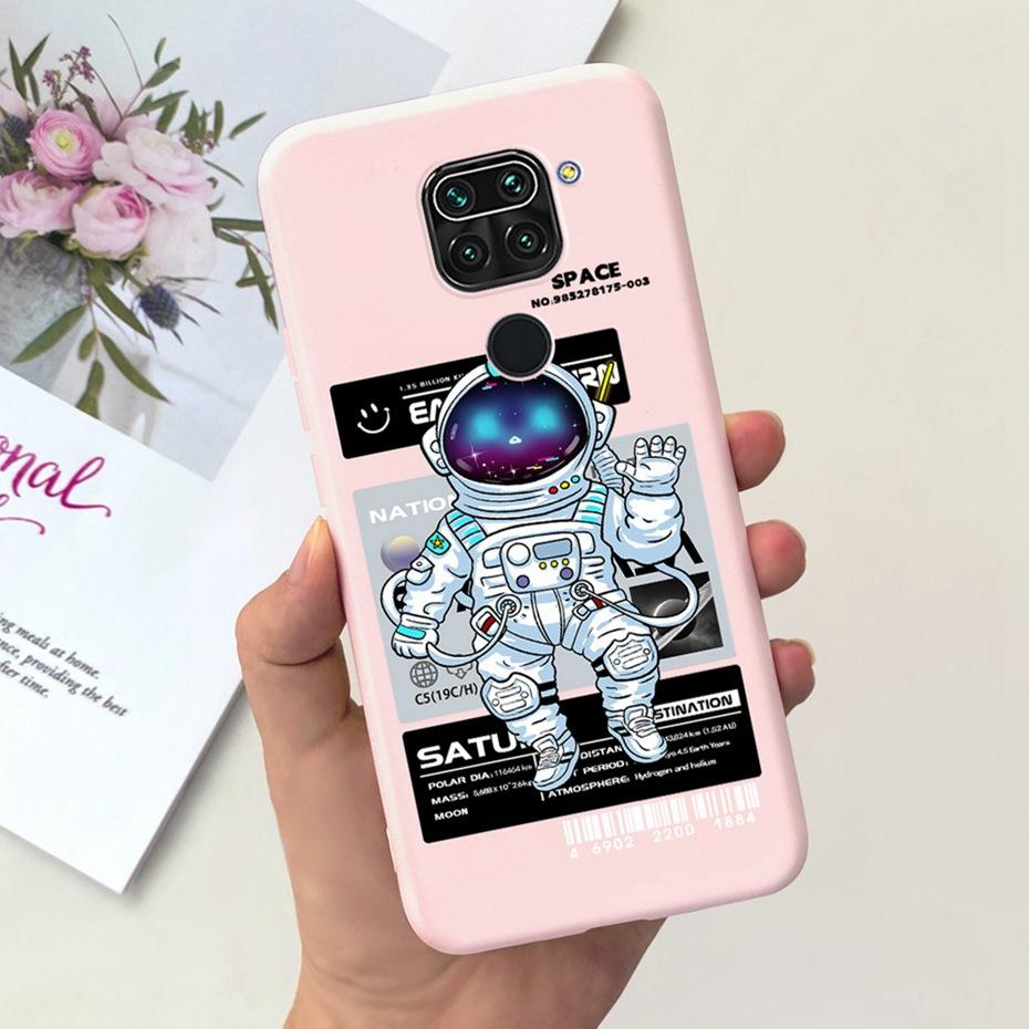 For Xiaomi Redmi Note 9 9s 9 Pro Max Cute Animals Cartoon Phone Case For Redmi Note9 9s 9Pro Candy Color Soft Silicon Back Cover