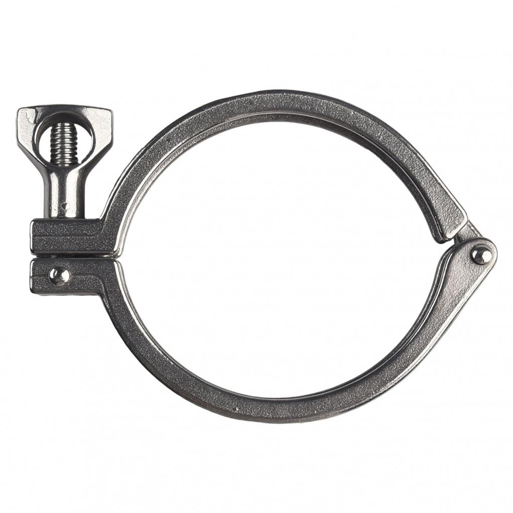 OD 3/4 - 4 In 19mm - 102mm Sanitary Weld Ferrule + Tri Clamp + PTFE Gasket SS304