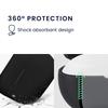 Kwmobile Earphone Case for Jabra Elite 8 Active Silicone Wireless Drop Black - Earbuds, Protection,