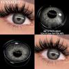 FUNSACHY 1 Pair Coloron Contacts Lens Yearly Use Natural Black Korean Brown Eyes Contact Pupils Cosmetics Fashion Softlen Yearly
